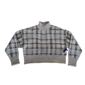 Arizona Jean Company Winter Mock Sweater Size Medium / Large NWT